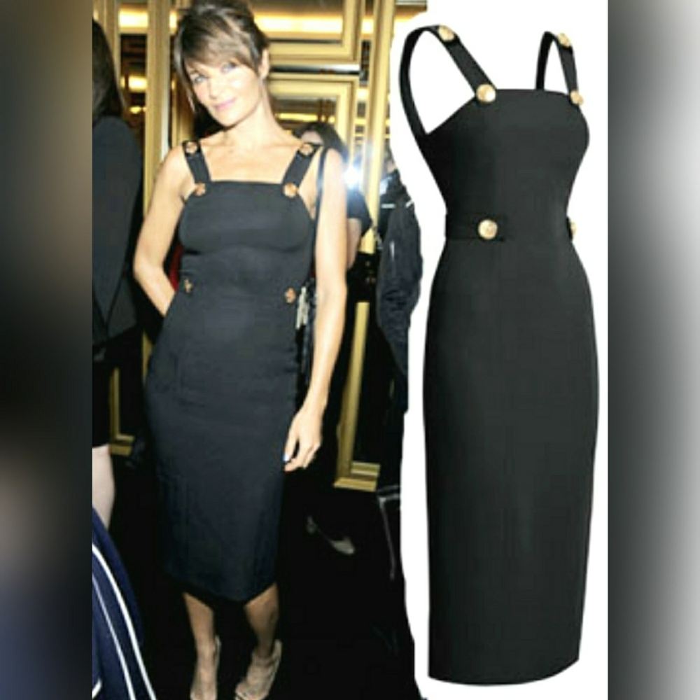 Versace black coctail dress for H&M